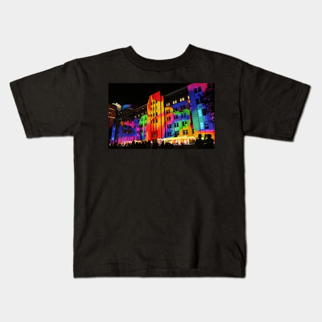 Colourful Museum Kids T-Shirt by Michaelm43